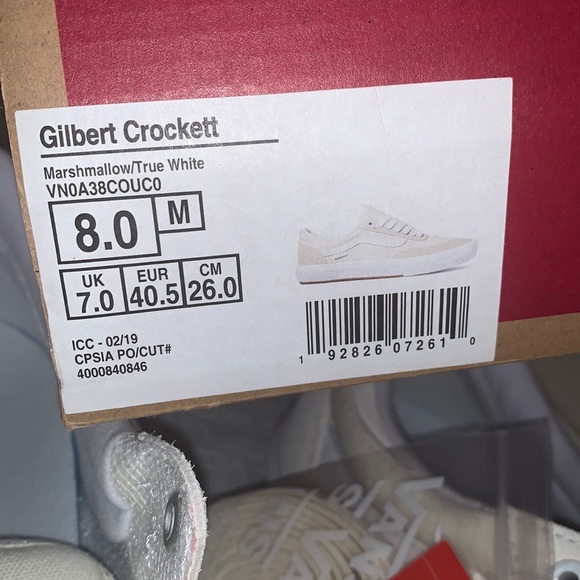 Gilbert Crockett Vans woman marshmallow - Picture 6 of 7